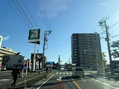 富士錦町南店への行き方。