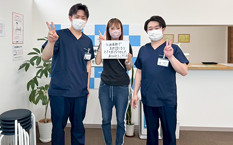 交通事故でお世話になりとても良くなりました。ありがとうございました。